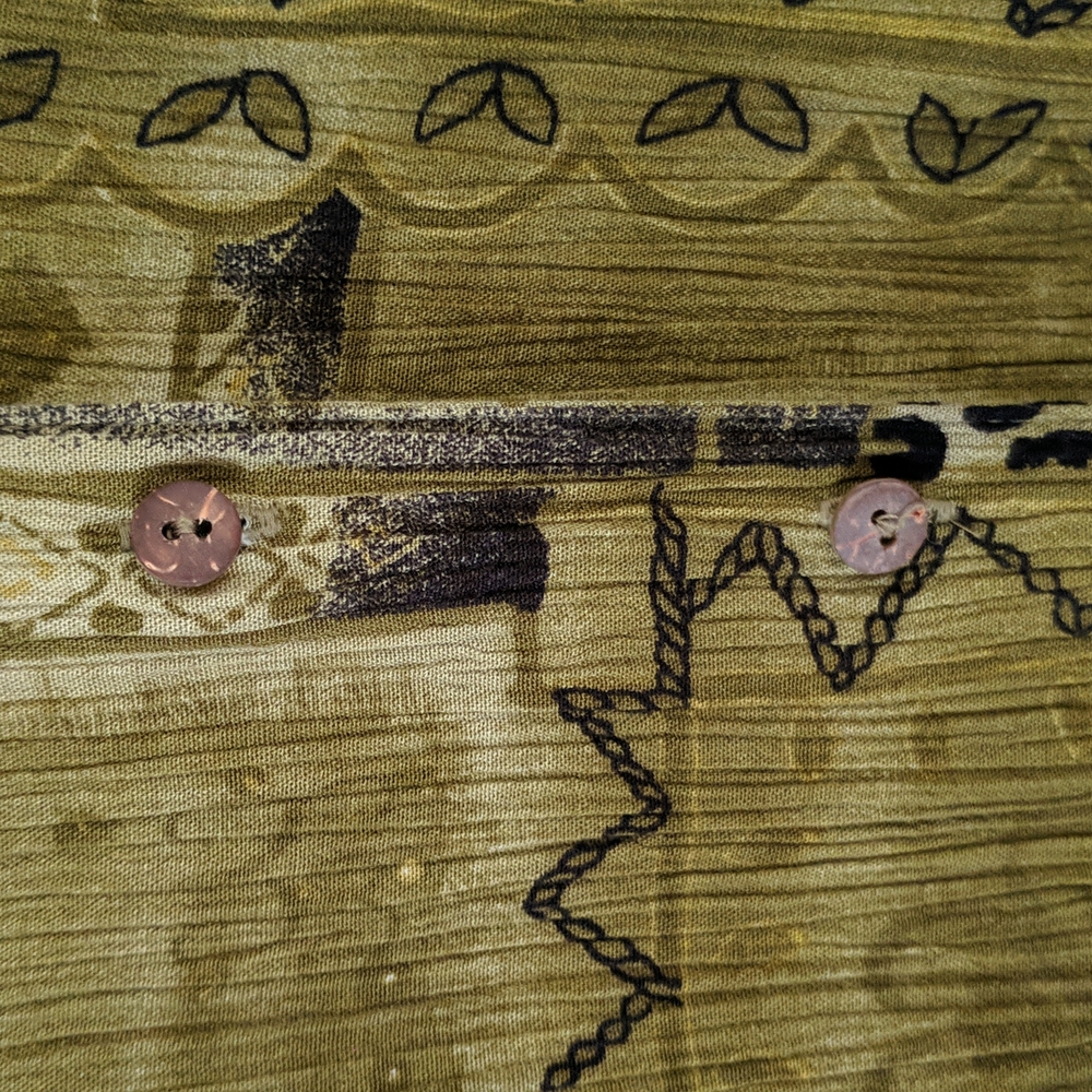 Notations Collared Blouse With Attached Tank Top,… - image 7